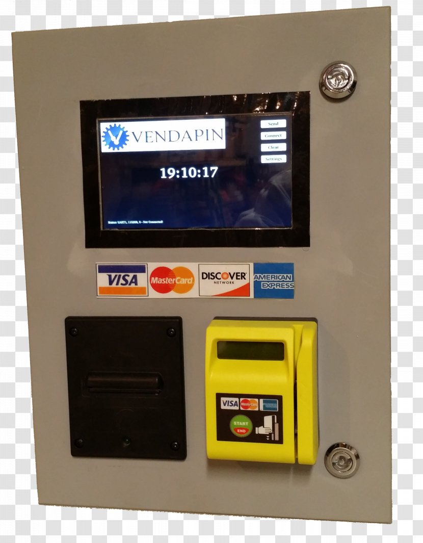 Vending Machines Contactless Payment Point Of Sale Credit Card - Touchscreen Transparent PNG