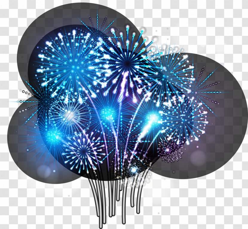 Fireworks - Firecracker - Blue Dream Transparent PNG