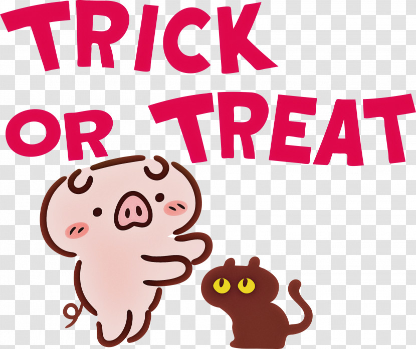 TRICK OR TREAT Halloween Transparent PNG