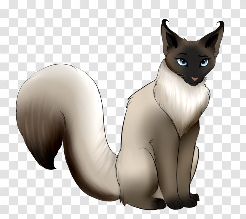 Balinese Cat Whiskers Kitten Domestic Short-haired Siamese Transparent PNG