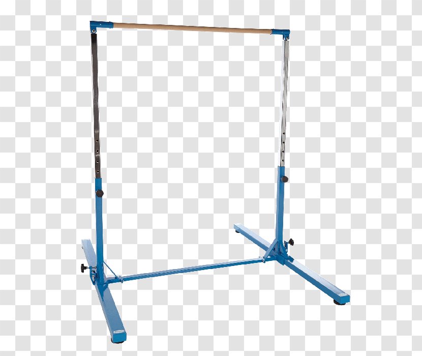 Horizontal Bar Gymnastics Guide Sport Table - Blue Transparent PNG