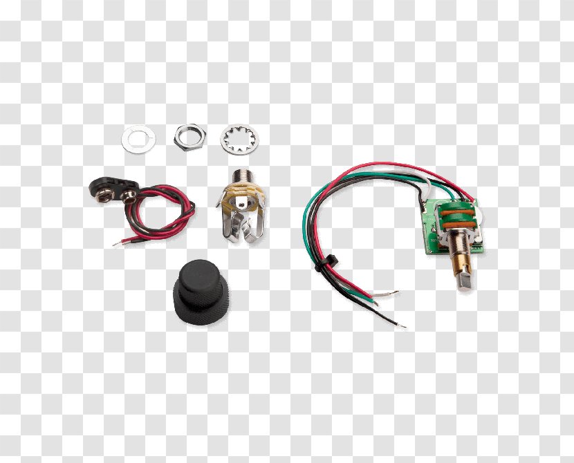 Seymour Duncan Bass Guitar Tone Control Circuit Electrical Network Pickup - Cartoon Transparent PNG