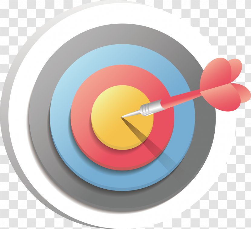 Color Target Vector - Archery Transparent PNG