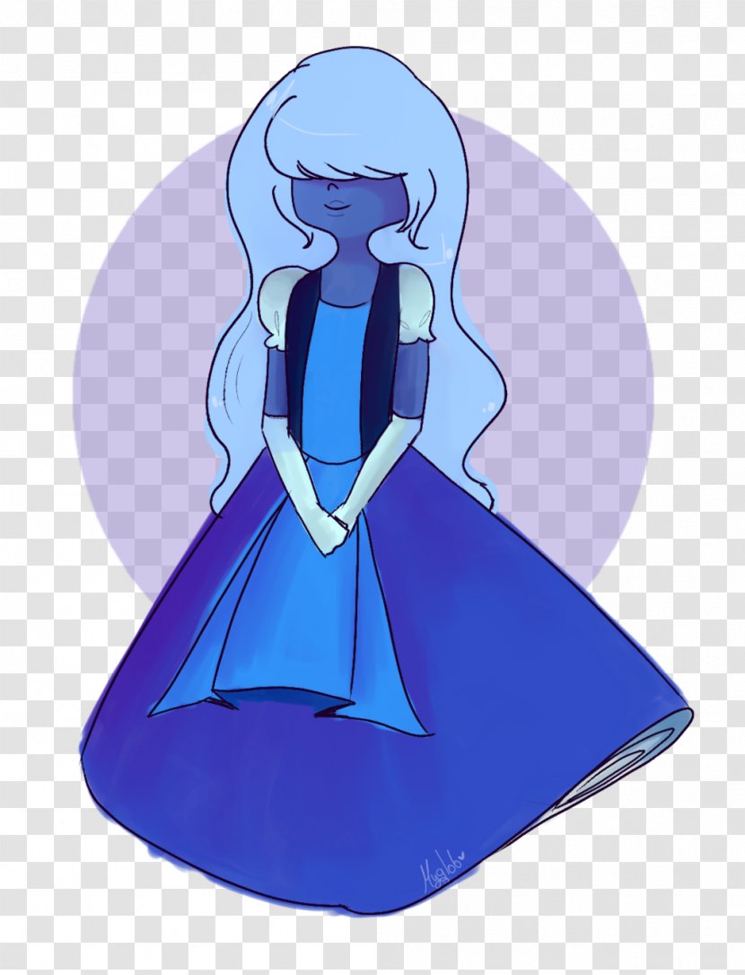 Sapphire Steven Universe Costume Dress Clothing - Outerwear Transparent PNG