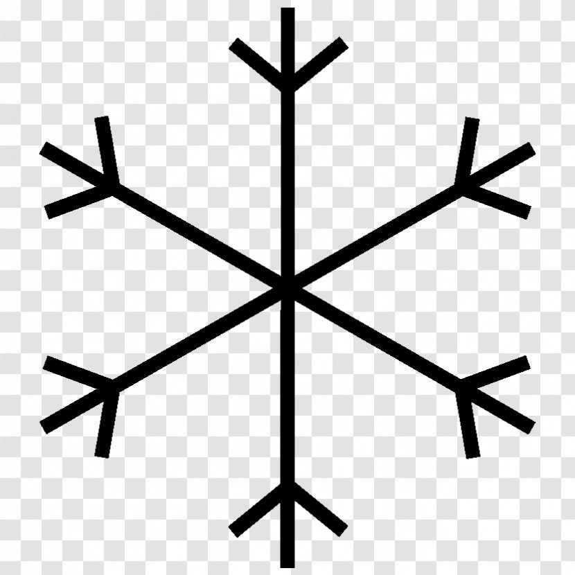 Snowflake - Winter - Symmetry Transparent PNG