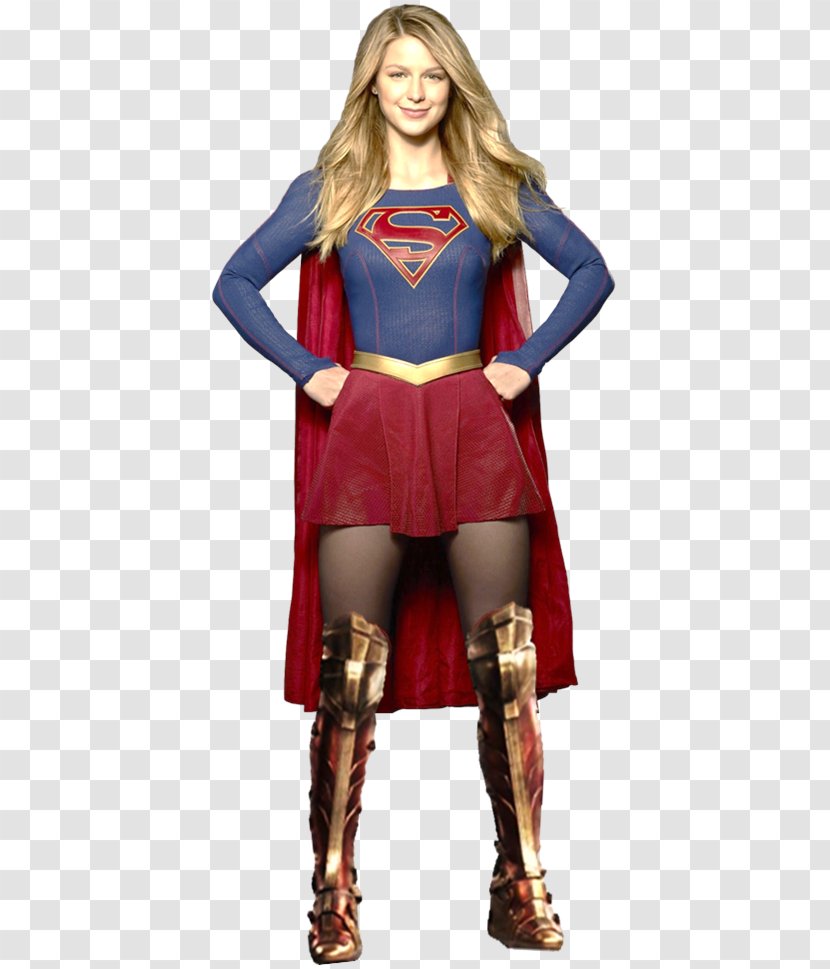 Melissa Benoist Supergirl Kara Zor-El Superman Cat Grant - Fashion Model - Women Wear Transparent PNG