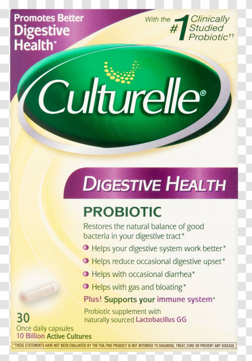Dietary Supplement Probiotic Health Digestion Lactobacillus Rhamnosus - Human Digestive System Transparent PNG