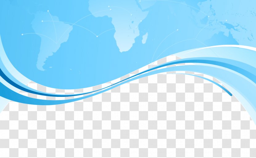 Sky Blue Brand Daytime - Business Card Background Transparent PNG