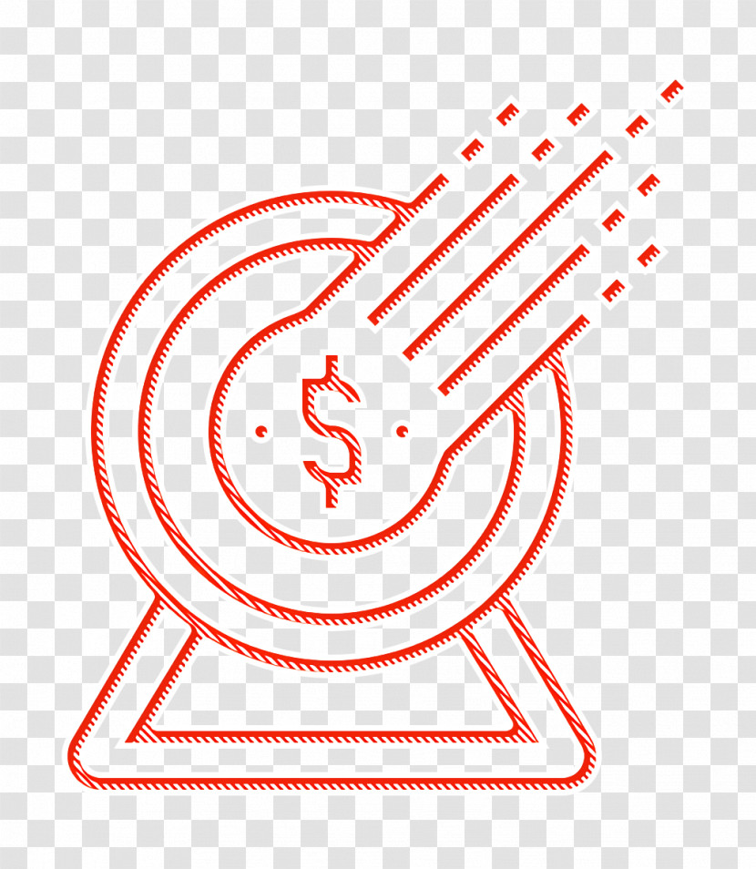 Target Icon Saving And Investment Icon Transparent PNG