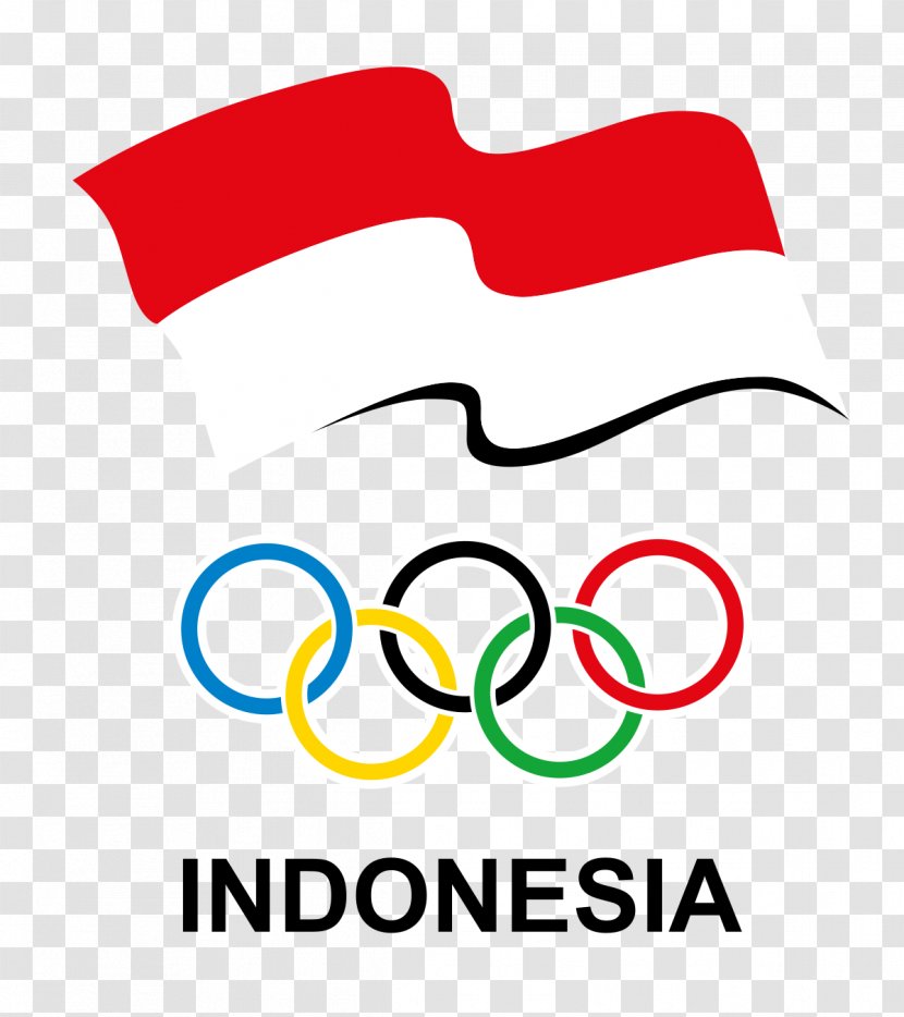 Indonesian Olympic Committee Summer Games National - Logo - Rings Transparent PNG