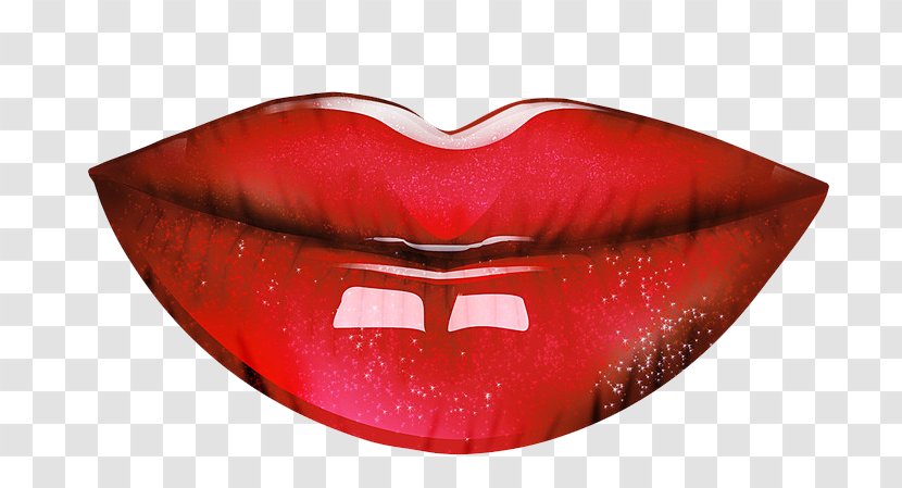 Lip Balm Kiss Mouth Candidiasis - Heart - Lips Transparent PNG