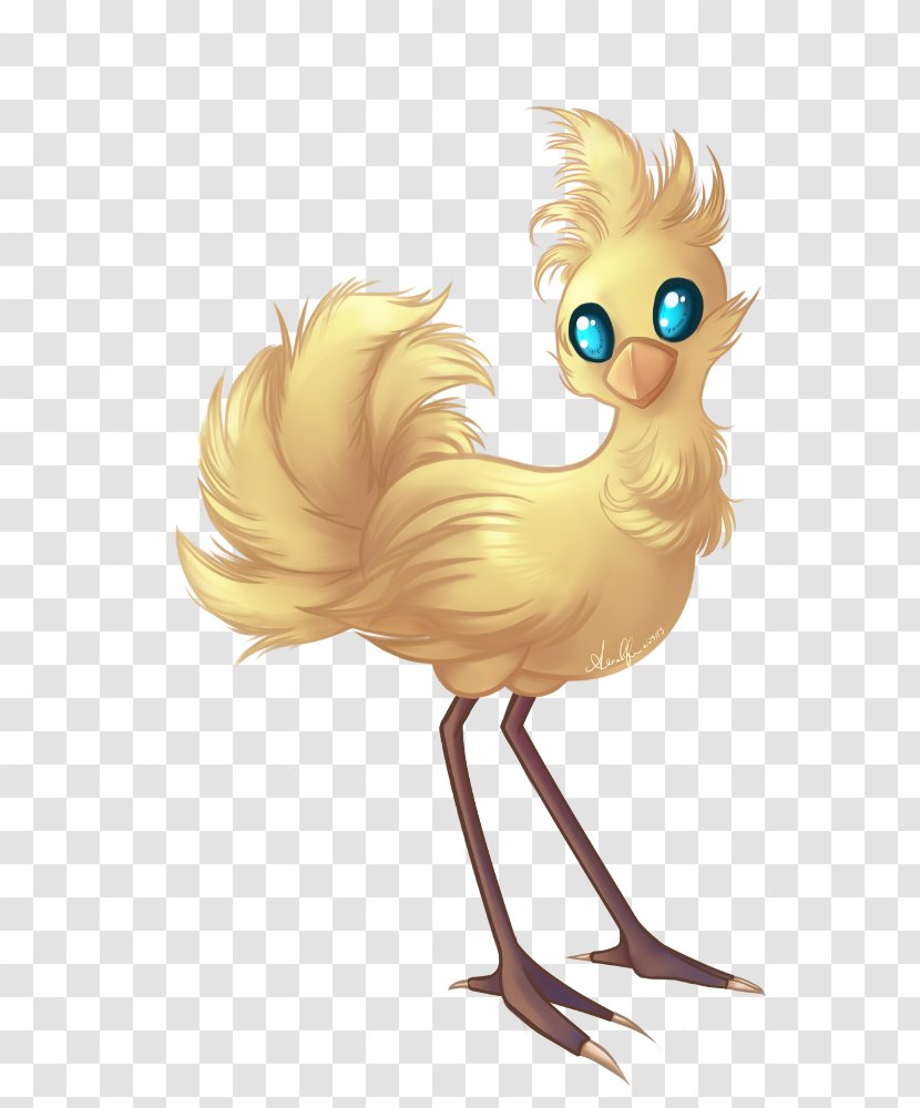 Rooster Chocobo Final Fantasy VII DeviantArt - Fictional Character - Singing Bird Transparent PNG