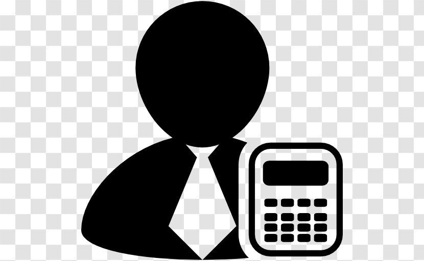 Businessperson Download - Silhouette - Calculator Transparent PNG