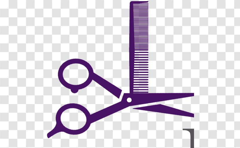 Barber Scissors Comb Cosmetologist Hair - Moustache - Lima Transparent PNG