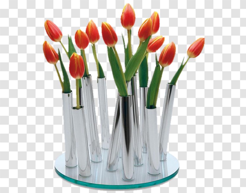 Tulip Vase Flower Bouquet Centrepiece Transparent PNG
