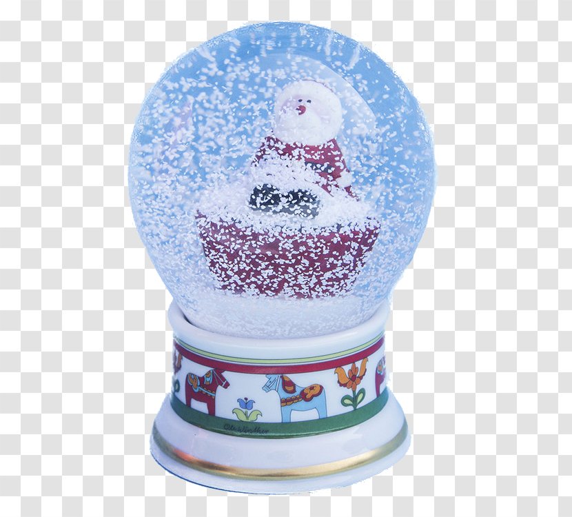 Santa Claus Snowball Gift - Ceramic - Russia Imported Crystal Ball Transparent PNG
