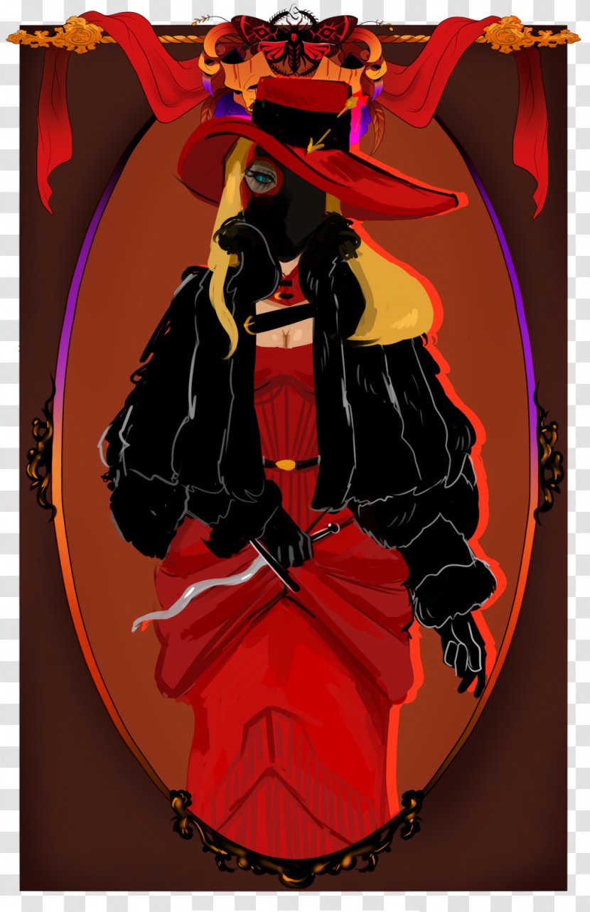 Demon Illustration Cartoon Legendary Creature Halloween - Red Transparent PNG