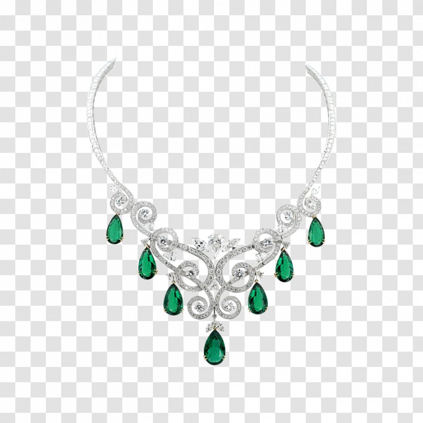 Emerald Necklace Jewellery Gilan Province Turquoise - Fashion Accessory Transparent PNG
