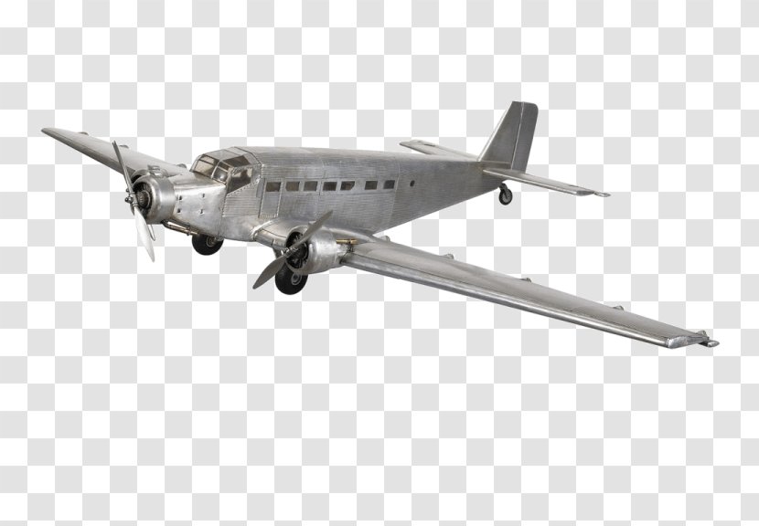Junkers Ju 52 Ford Trimotor Airplane Model Aircraft - Biplane Transparent PNG