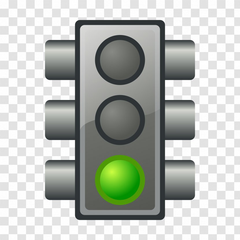 Traffic Light Stop Sign Clip Art - Green Transparent PNG