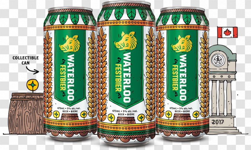 Waterloo Brewing Beer Oktoberfest Brewery Transparent PNG
