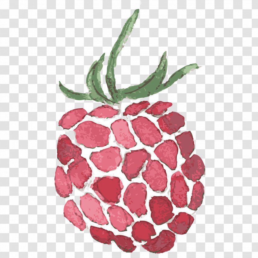 Frutti Di Bosco Strawberry Raspberry Fruit - Strawberries Transparent PNG