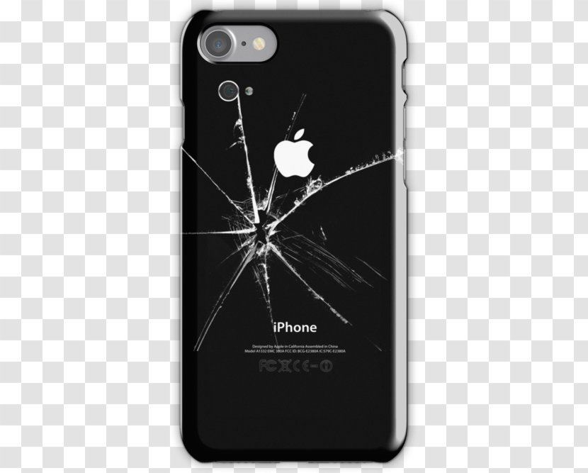Apple IPhone 7 Plus X 5 6S - Trident Of Poseidon - Broken Iphone Transparent PNG