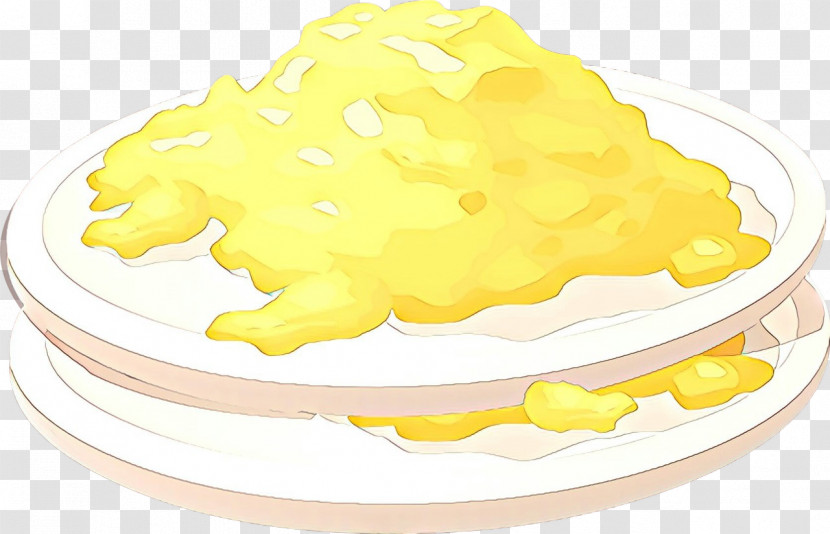 Yellow Food Dish Cuisine Cream Transparent PNG