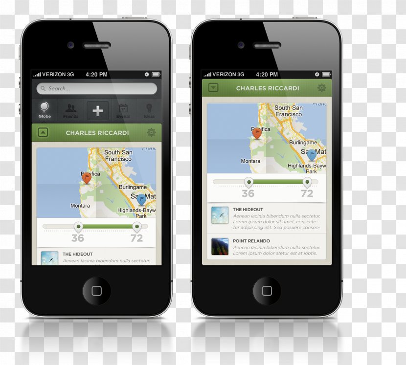 User Interface Design Mobile Web ESPN IPhone - App Development - Shots Transparent PNG