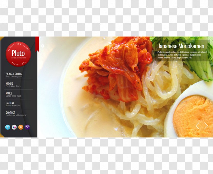 Laksa Chinese Cuisine Korean Thai Side Dish - Recipe - Alternative Flyer Transparent PNG