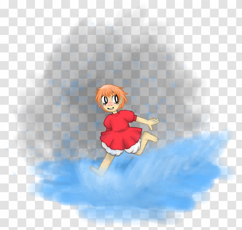 Illustration Cartoon Desktop Wallpaper Character Computer - Cloud - Ponyo Transparent PNG