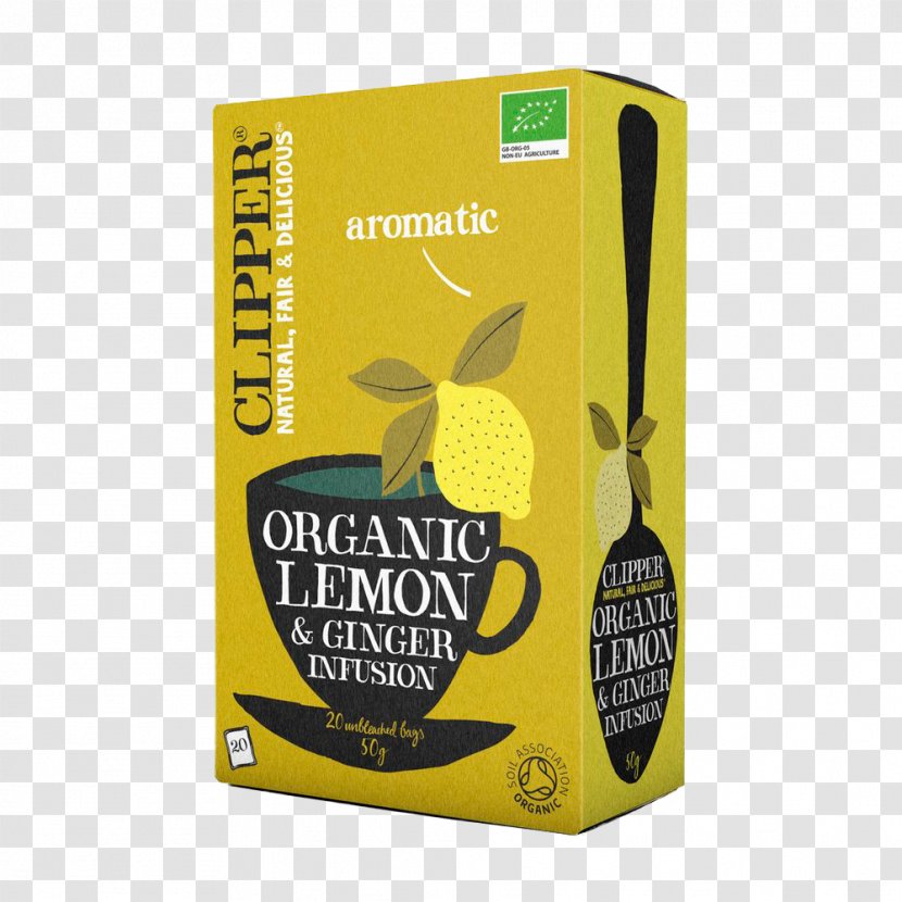 Organic Food Ginger Tea Green Earl Grey - Yellow - Iv Drip Transparent PNG