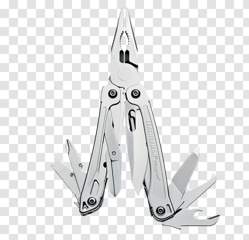 Multi-function Tools & Knives Leatherman Wingman Knife - Diagonal Pliers Transparent PNG