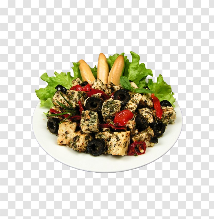 Greek Salad Vegetarian Cuisine Dean&david Dusseldorf Surf And Turf Food - Superfood - Niva Transparent PNG