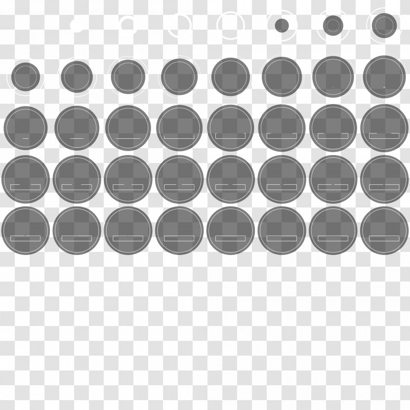 Eye Examination Worth 4 Dot Test Visual Perception Snellen Chart - Monochrome - Alphabets Vector Transparent PNG