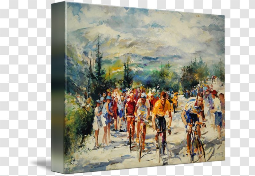 Painting Canvas Gallery Wrap Art Imagekind - Tour De France Transparent PNG