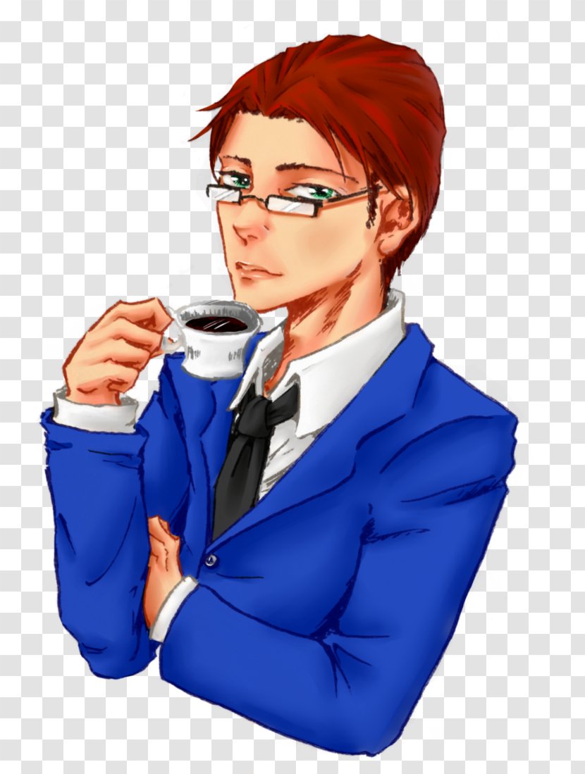 Cartoon Shoulder Character Fiction - Coffee Time Transparent PNG
