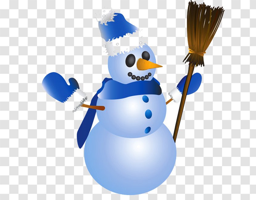 Snowman Christmas Adobe Illustrator Illustration - Gloved Blue Transparent PNG