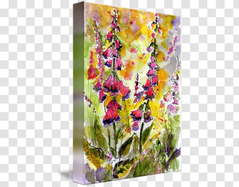 Floral Design Wildflower Paint - Flowering Plant - Watercolor Rainforest Transparent PNG