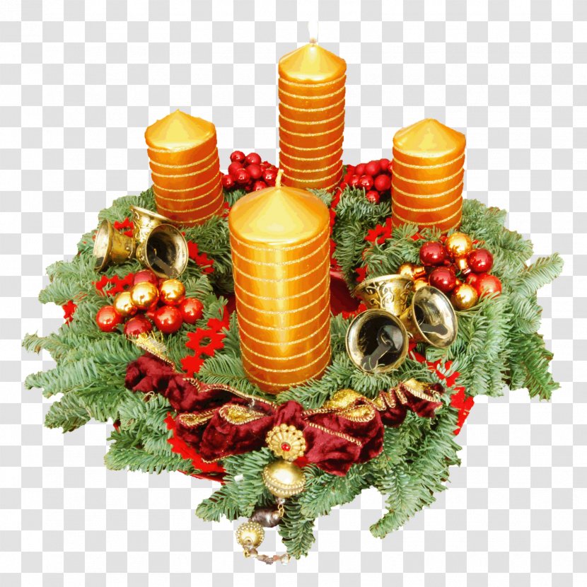 Advent Christmas Decoration La Souffrance D'aimer - Wreath Transparent PNG