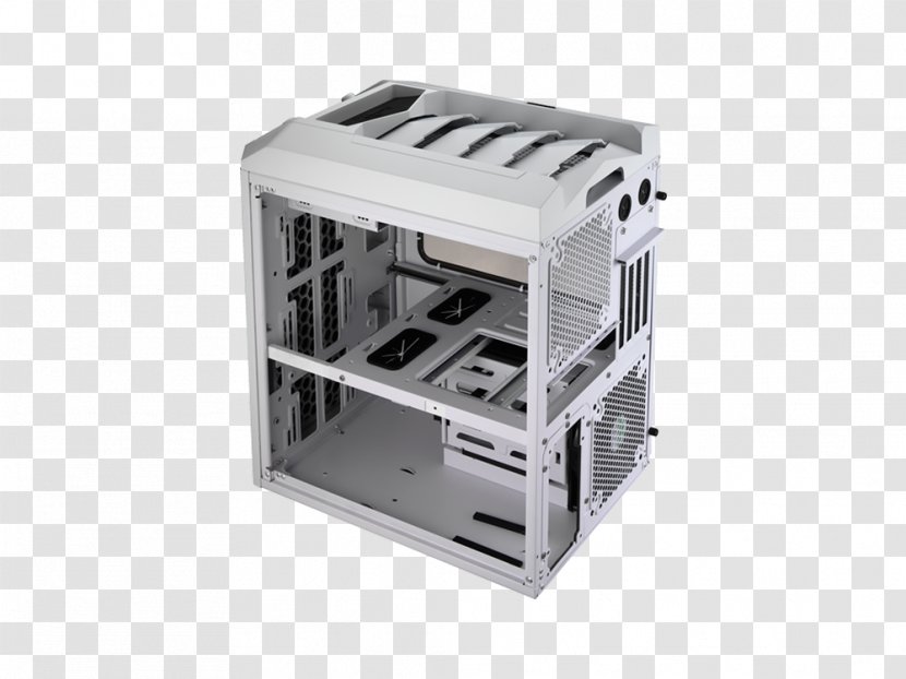 Computer Cases & Housings MicroATX Electronic Component Mini-ITX Microphone - Cube Transparent PNG