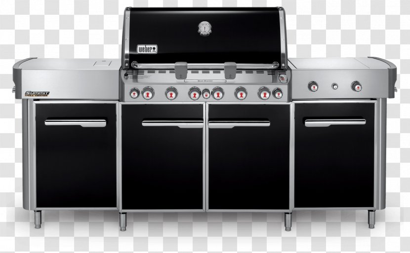Barbecue Weber-Stephen Products Grilling Propane Natural Gas - Cartoon - Grill Transparent PNG