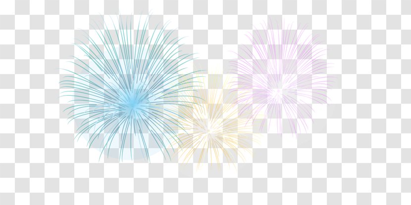 Blue Graphic Design Sky Pattern - Colorful Fireworks Cold Floe Transparent PNG