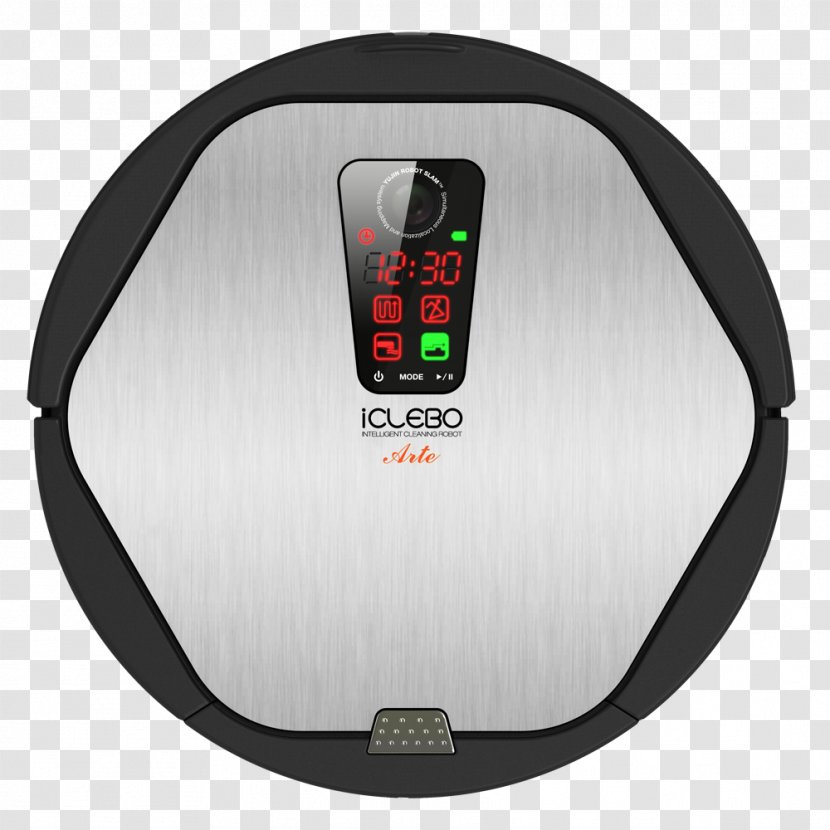 Robotic Vacuum Cleaner IClebo Arte Cleaning - Home Appliance Transparent PNG