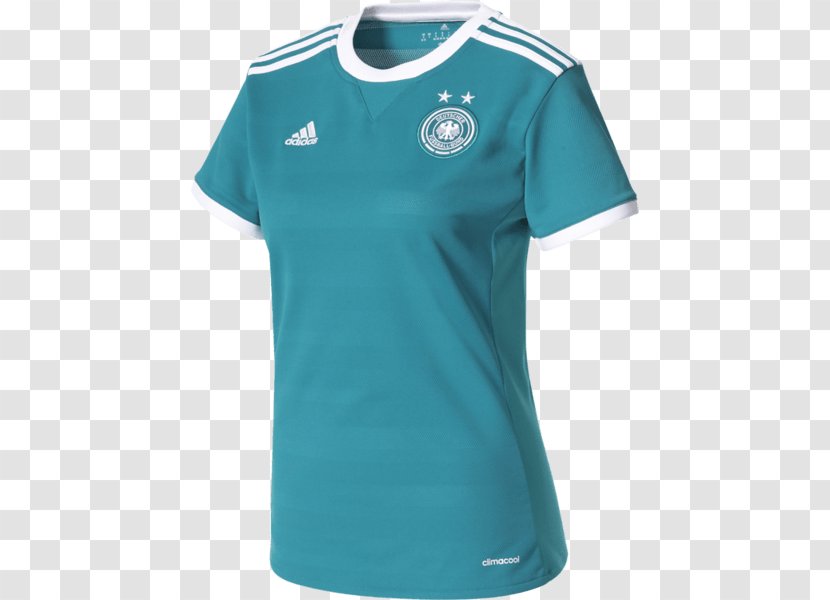 T-shirt Germany National Football Team Jersey - Turquoise - Green Stadium Transparent PNG