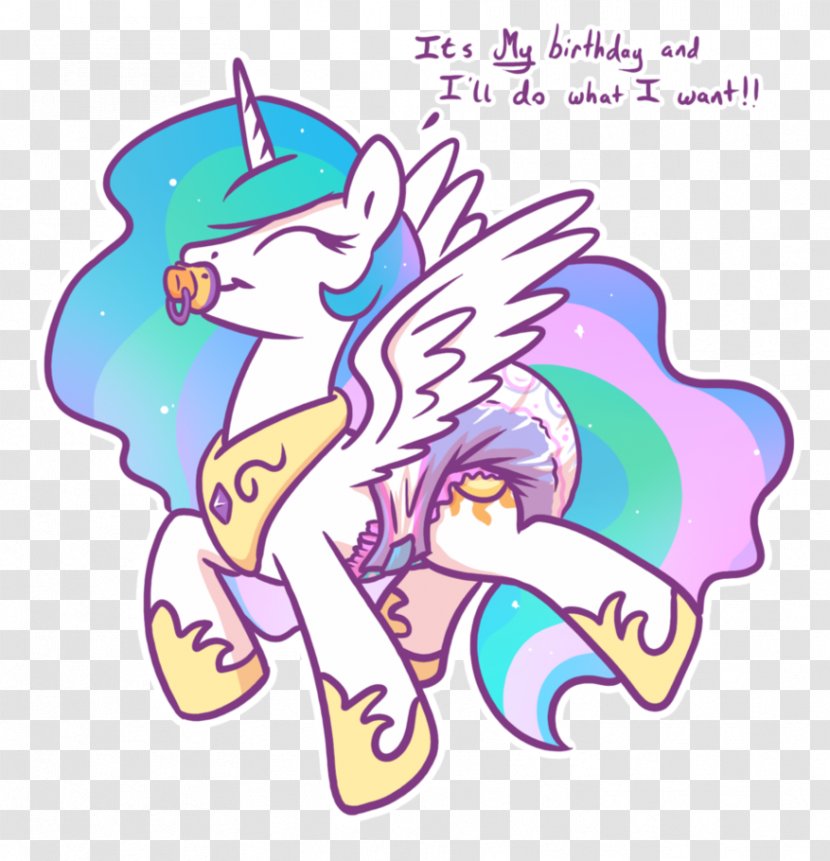 Twilight Sparkle Princess Celestia Pony Diaper DeviantArt - Silhouette - Happy Summer Transparent PNG