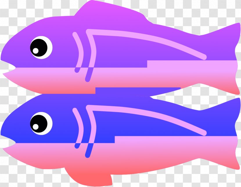 Fish Cartoon - Company - Seafood Magenta Transparent PNG
