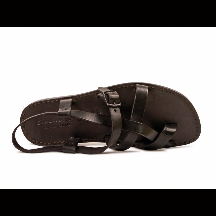 Leather Sandal Calfskin Shoe Flip-flops - Footwear Transparent PNG