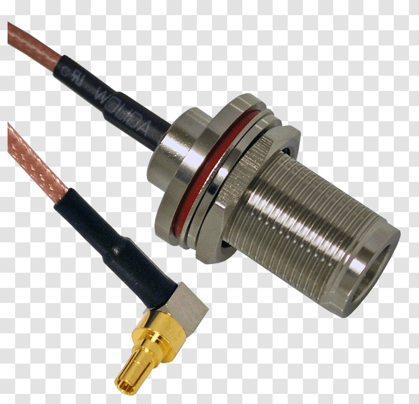 TNC Connector Patch Cable Electrical SMA - Electronics - Pigtail Transparent PNG