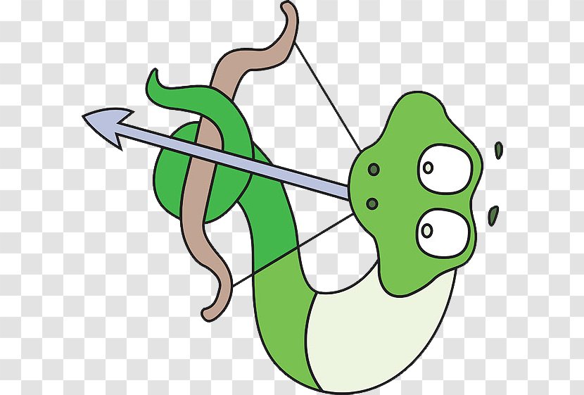 Snake Clip Art - Fictional Character - Archery Transparent PNG